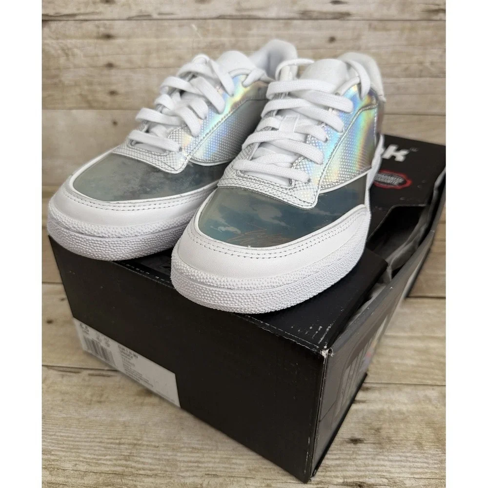 Reebok Wonder Woman Club C 85 Invisible‎ Jet, Size 6.5